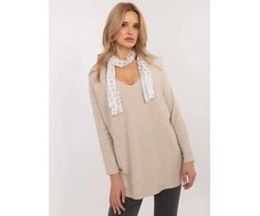 Italy Moda Palaidinė-DHJ-BZ-19226.91-smėlio spalvos