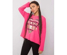 Italy Moda Palaidinė-DHJ-BZ-21103.06P-tamsiai rožinė