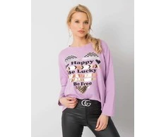 Italy Moda Palaidinė-DHJ-BZ-21103.06P-šviesiai violetinė