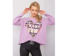 Italy Moda Palaidinė-DHJ-BZ-21103.06P-šviesiai violetinė