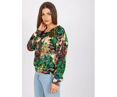 Italy Moda Palaidinė-DHJ-BZ-6033-2.46P-žalia