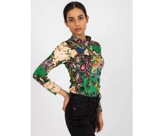 Italy Moda Palaidinė-DHJ-BZ-6291-1.77P-žalia