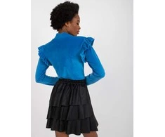 Italy Moda Palaidinė-DHJ-BZ-6533A.44P-tamsiai mėlyna