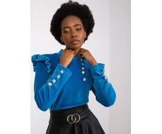 Italy Moda Palaidinė-DHJ-BZ-6533A.44P-tamsiai mėlyna