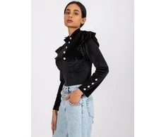 Italy Moda Palaidinė-DHJ-BZ-6533A.44P-juoda
