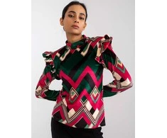 Italy Moda Palaidinė-DHJ-BZ-6533C-1.81P-tamsiai žalia