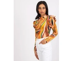 Italy Moda Palaidinė-DHJ-BZ-6533C.90-tamsiai geltona