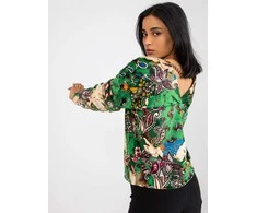 Italy Moda Palaidinė-DHJ-BZ-6550-3.14P-žalia