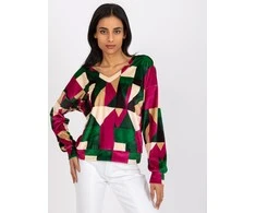 Italy Moda Palaidinė-DHJ-BZ-6550.74P-tamsiai žalia