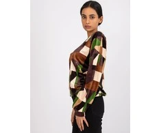 Italy Moda Palaidinė-DHJ-BZ-6550.74P-ruda