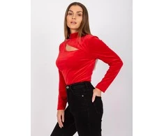 Italy Moda Palaidinė-DHJ-BZ-6561.09P-raudona