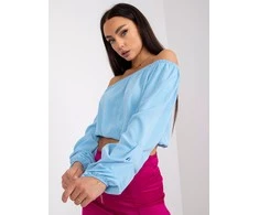 Italy Moda Palaidinė-DHJ-BZ-6816.57-šviesiai mėlyna