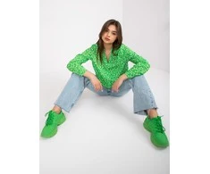 Italy Moda Palaidinė-DHJ-BZ-6825.56-žalia