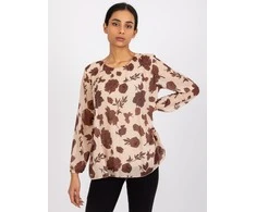 Italy Moda Palaidinė-DHJ-BZ-8643-1.37P-smėlio spalvos