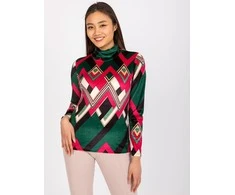 Italy Moda Palaidinė-DHJ-BZ-N6118-2,24-tamsiai žalia