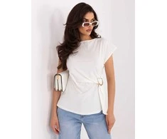 Italy Moda Bluzka-IR-BZ-G53517.21-ecru