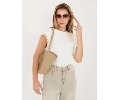 Italy Moda Bluzka-IR-BZ-R2677.31-ecru