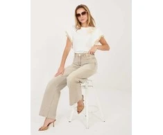 Italy Moda Bluzka-IR-BZ-R2677.31-ecru