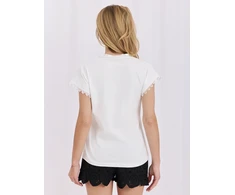Italy Moda Bluzka-IR-BZ-RR33.07-ecru