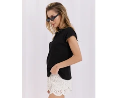 Italy Moda Bluzka-IR-BZ-RR33.07-juoda