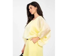 Italy Moda Bluzka-IT-BZ-18868.81-geltona
