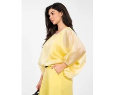 Italy Moda Bluzka-IT-BZ-18868.81-geltona