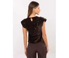 Italy Moda Bluzka-IT-BZ-20052.96-ciemny ruda
