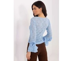 Italy Moda Bluzka-IT-BZ-22122.85-šviesiai mėlyna