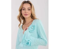 Italy Moda Bluzka-IT-BZ-22139.55-mietowy