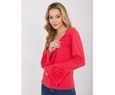 Italy Moda Bluzka-IT-BZ-22139.96-koralų sp.