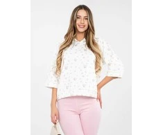 Italy Moda Bluzka-IT-BZ-22278.74-ecru