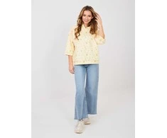 Italy Moda Bluzka-IT-BZ-22278.74-jasny geltona