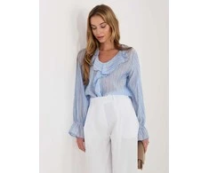 Italy Moda Bluzka-IT-BZ-25096.84-šviesiai mėlyna