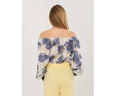 Italy Moda Bluzka-IT-BZ-26018.65-ciemny mėlyna