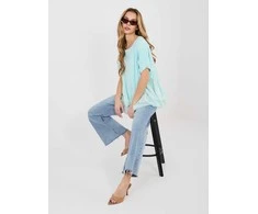 Italy Moda Bluzka-IT-BZ-81870.18-mietowy