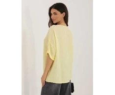 Italy Moda Bluzka-IT-BZ-81891.49-jasny geltona