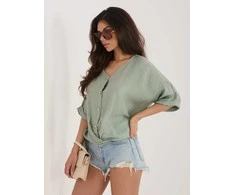Italy Moda Bluzka-IT-BZ-81891.49-khaki