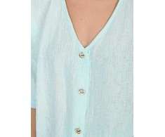 Italy Moda Bluzka-IT-BZ-81891.49-mietowy