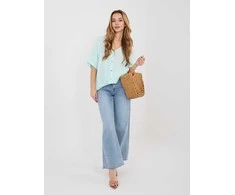 Italy Moda Bluzka-IT-BZ-81891.49-mietowy