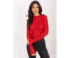 Italy Moda Bluzka-IT-BZ-9962.98-raudona