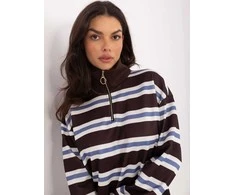 Italy Moda Bluzka-IT-BZ-9981-1.08-ciemny ruda
