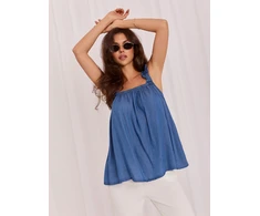 Italy Moda Bluzka-IT-BZ-A9157TSNZ.99-mėlyna