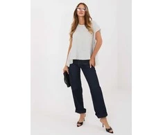 Italy Moda Bluzka-IT-BZ-FL10332.80-ecru
