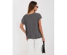 Italy Moda Bluzka-IT-BZ-FL10332.80-juoda