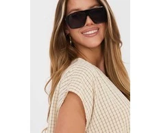 Italy Moda Bluzka-IT-BZ-FL10332.80-smėlio spalva