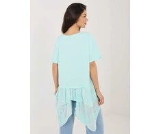 Italy Moda Bluzka-IT-SK-81869.54-mietowy
