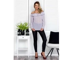 Italy Moda Palaidinė-MI-BZ-17322.17-pilka