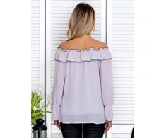 Italy Moda Palaidinė-MI-BZ-17322.17-pilka