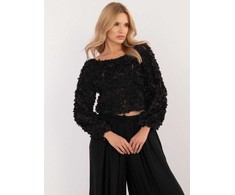 Italy Moda Palaidinė-MI-BZ-26158.20-juoda