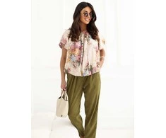 Italy Moda Bluzka-MI-BZ-32917.81-geltona